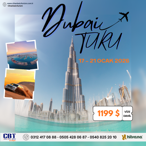 17 - 21 OCAK 2026 DUBAI TURU